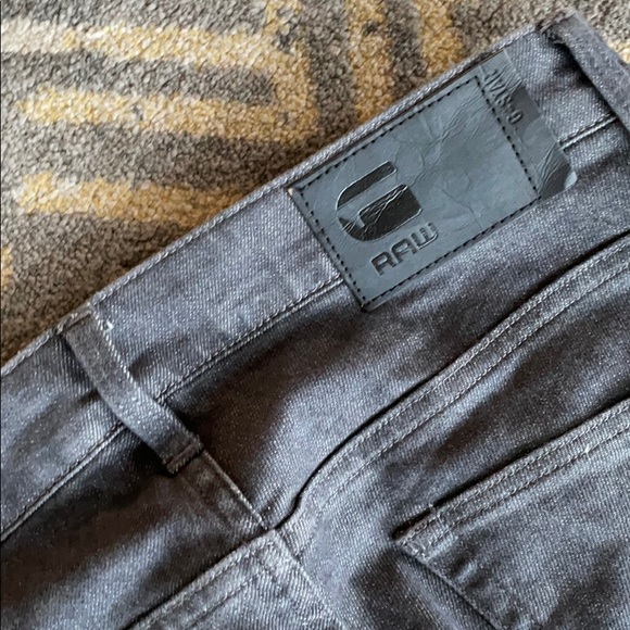 G-star 3301 Deconstructed Super Slim Jeans - Grey - Picture 3 of 5